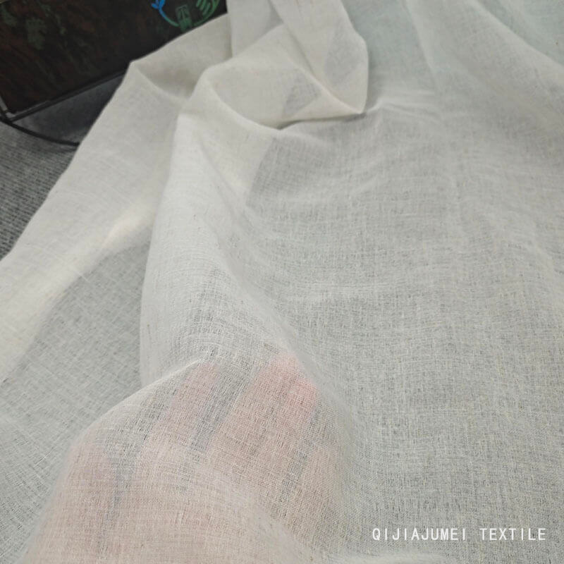 Pure color sheer textile