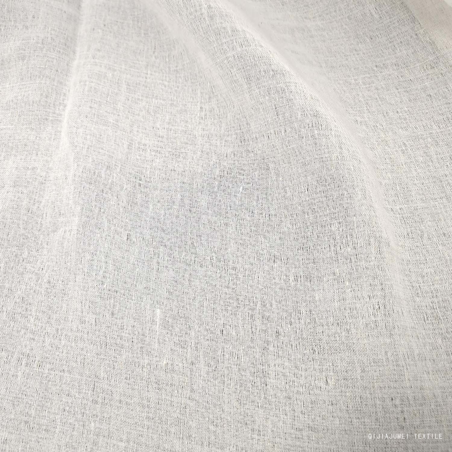 Pure color sheer textile